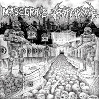 Stormcrow / Mass Grave- Split CD on Selfmadegod Rec.