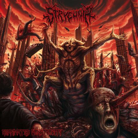 Strychnia- Reanimated Monstrosity CD on Unopsis Records