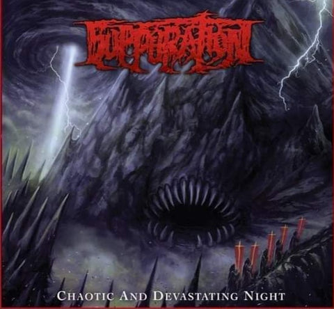 Suppuration- Chaotic And Devastating Night DIGI-CD on Earsturbation Rec.