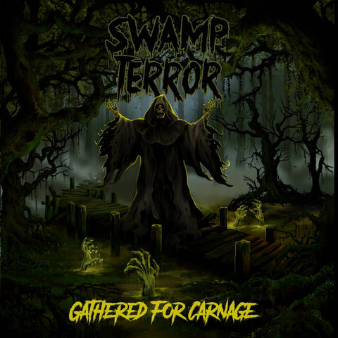 Swamp Terror- Gathered For Carnage CD on Metal Exhumator