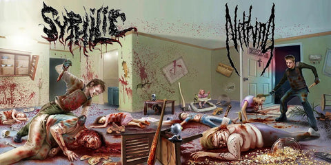 Syphilic / Nithing- Split DIGI-CD on Brutal Mind