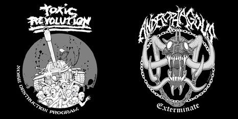 Androphagous / Toxic Revolution- Split CD on FDA Rekotz Rec.