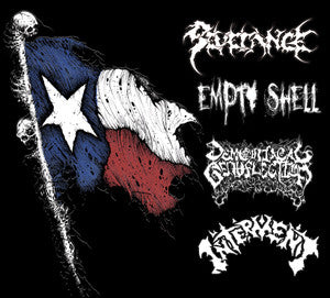 TXDM- Severance / Empty Shell / Demonical Genuflection / Interment Split DIGI-CD on Corpse Gristle Rec.