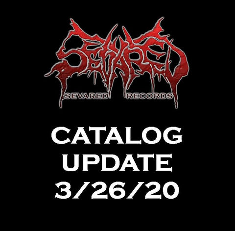 UPDATE 3/26/20- New Arrivals Listed Here!!!