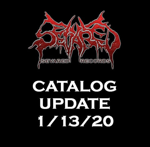 CATALOG UPDATE 1/13/20 New Arrivals Listed Here!!!