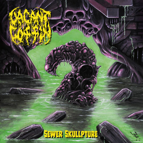 Vacant Coffin- Sewer Skullpture (Discography) CD on Self Made God