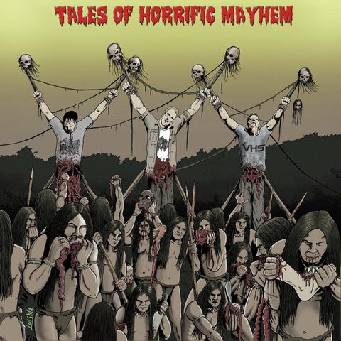 VHS / Goremonger / Organ Trail- Tales Of Horrific Mayhem Split CD on CDN