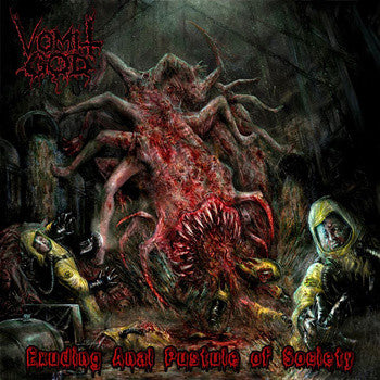 Vomit God- Exuding An*l Pustule Of Society CD on Rising Nemesis