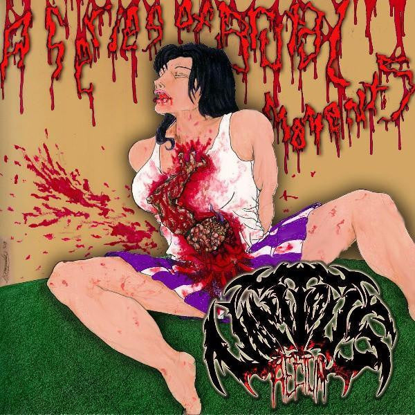 Vomitous Rectum- A Series Of Brutal Moments CD on Gutterchrist