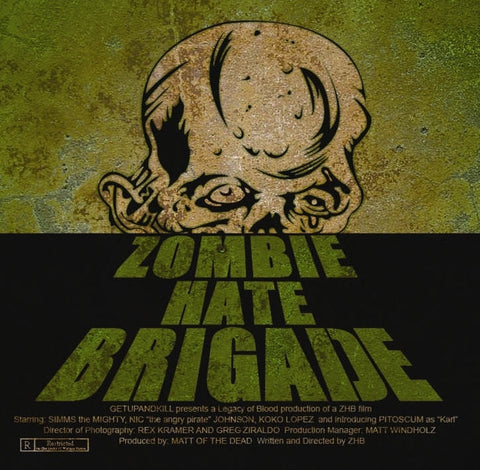 Zombie H*te Brigade- S/T CD Self Released