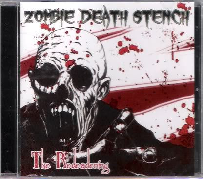 Zombie Death Stench- The Redeadening CD on Redrum Rec.